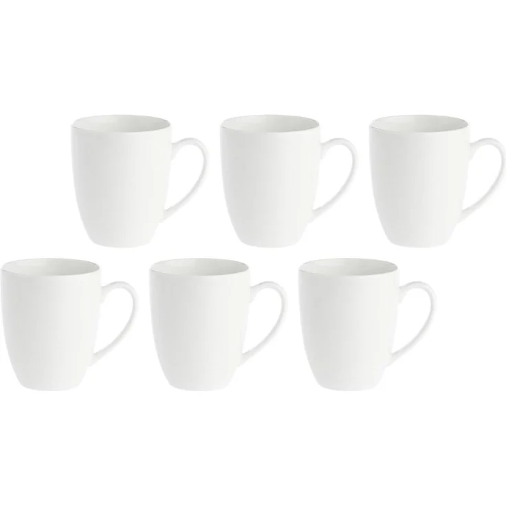 La Porcellana Bianca La Porcellana Bianca Set mit 6 Tassen mit Henkel 450 ml P004200450Z