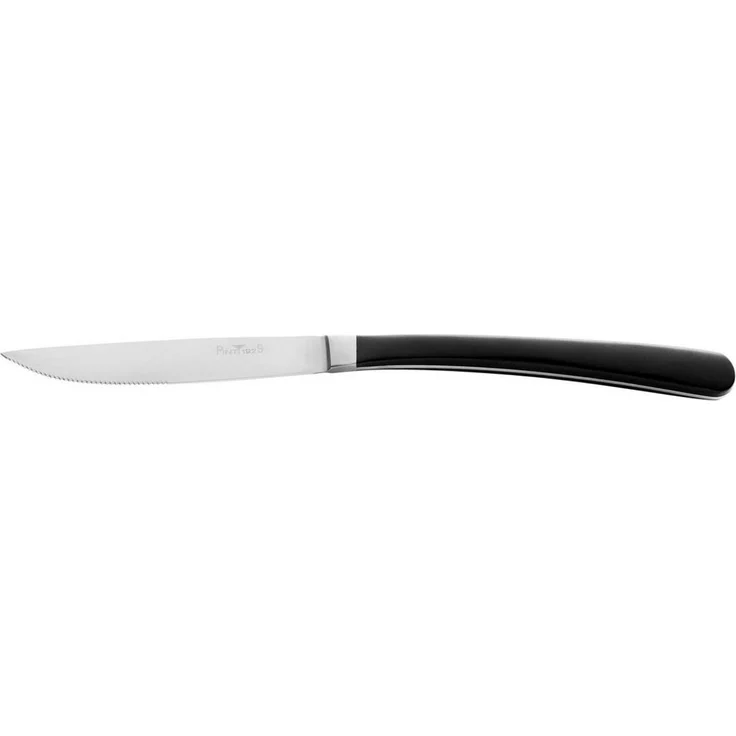 PINTINOX Steakmesser KOBE mit Sägeschliff, im 6er Set mit Halter (6 Stück) – Bild 2