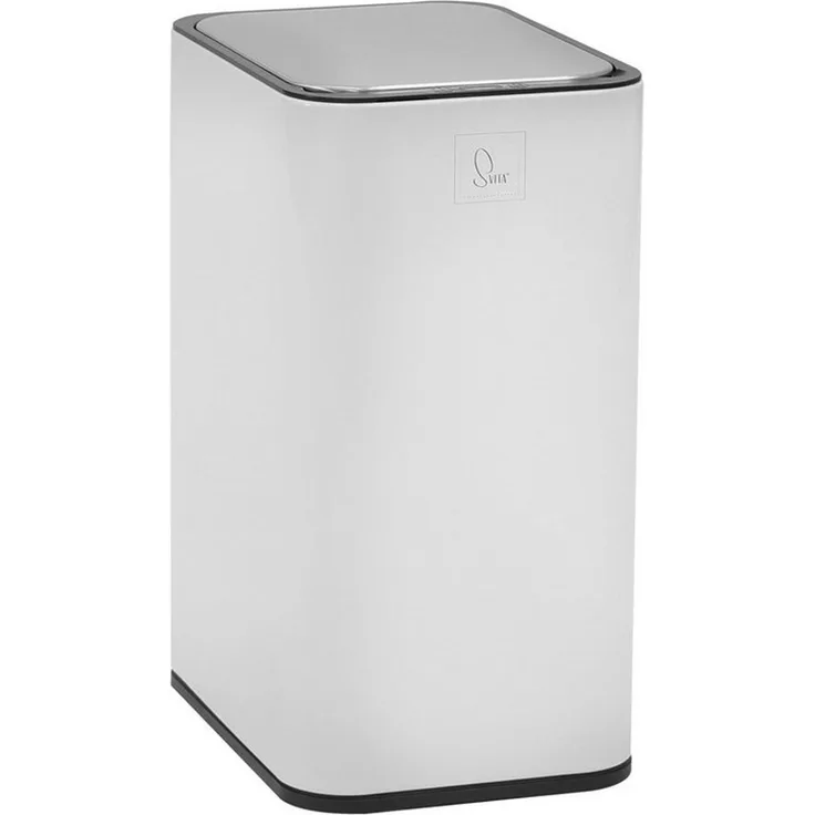 SVITA Mülleimer SE13L, mit Sensor, automatisches Öffnen, Inneneimer, Weiß