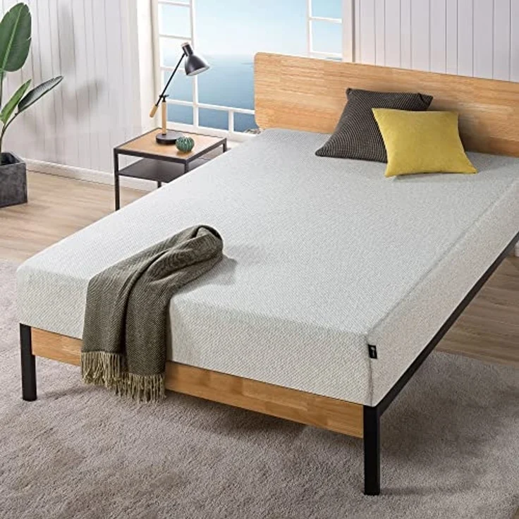 Zinus EU-FMS-10L Comfort Mattress, Foam/Fabric, Single – Bild 2