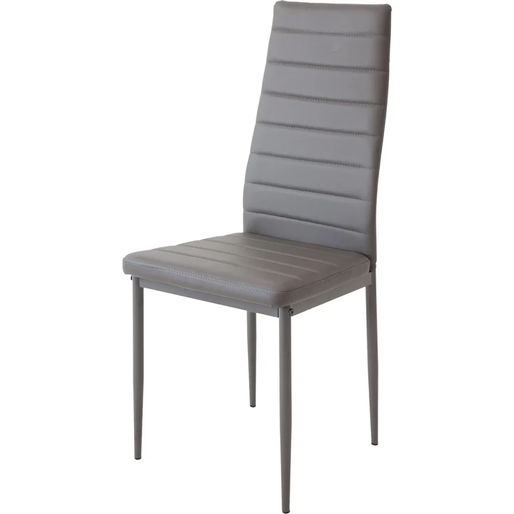 Albatros Esszimmerstühle MILANO 4er Set, Grau - Polsterstuhl mit Kunstleder-Bezug, Modernes Stilvolles Design am Esstisch - Küchenstuhl oder Stuhl Esszimmer mit hoher Belastbarkeit bis 110kg – Bild 7