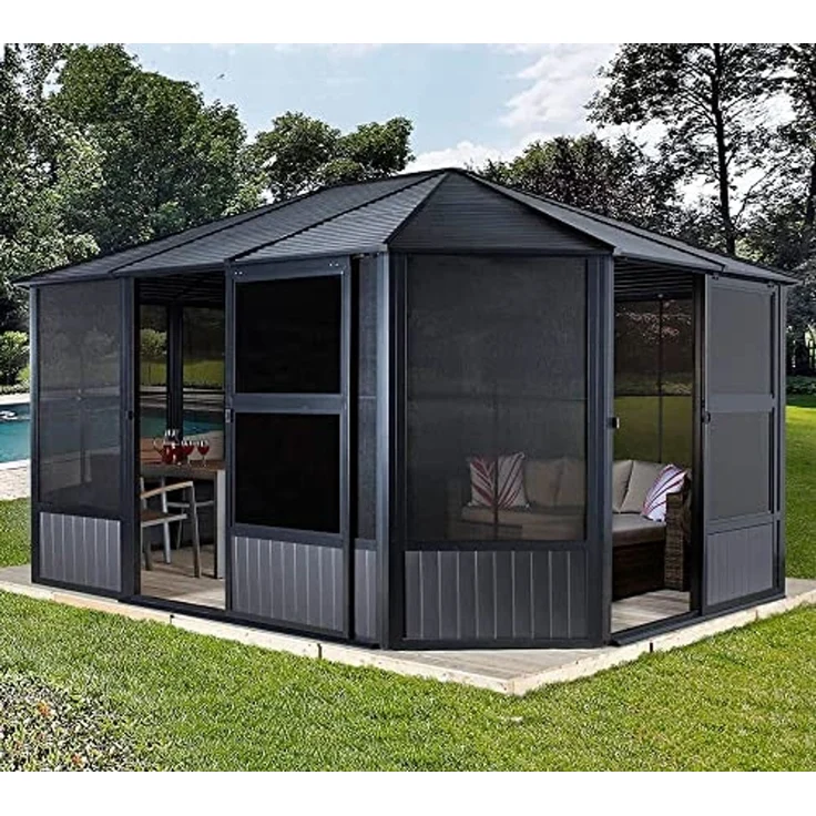 Sojag Charleston 1215 | Metall Pavillon mit – Bild 2