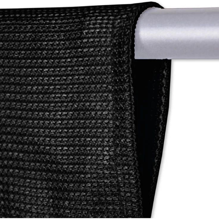 Fadenvorhang mit Stangendurchzug, individuell kürzbare Gardine, moderner und eleganter Dekorationsartikel in vielen Farben und Ausführungen Hiimmelblau 90x250 cm 4er-Pack – Bild 4