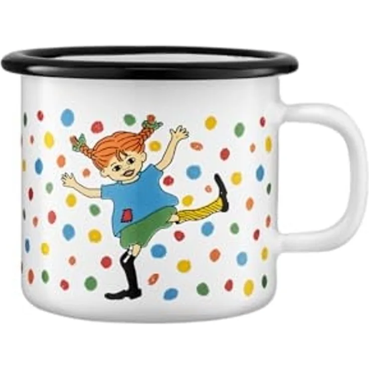 Muurla Kinderbecher Tasse Pippi Langstrumpf Hoppsansa (250 ml)