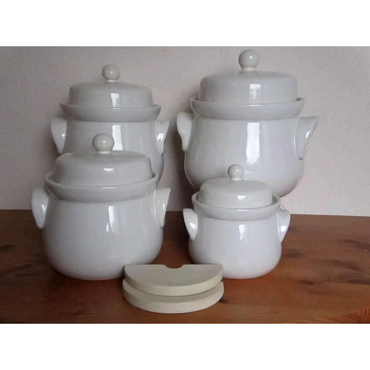 Mini-Gärtopf creme 1,0 l – Bild 4