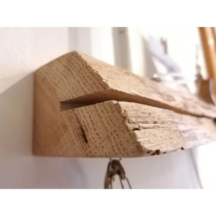 ELI Schlüsselbrett Fritz Eiche - 20 cm - ohne Magneten – Bild 2