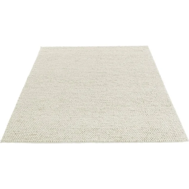 LeGer Home by Lena Gercke Wollteppich Ainhoa, rechteckig, Höhe: 12 mm, einfarbig, Wolle, Handweb Teppich, Wohnzimmer, Schlafzimmer, Esszimmer – Bild 4