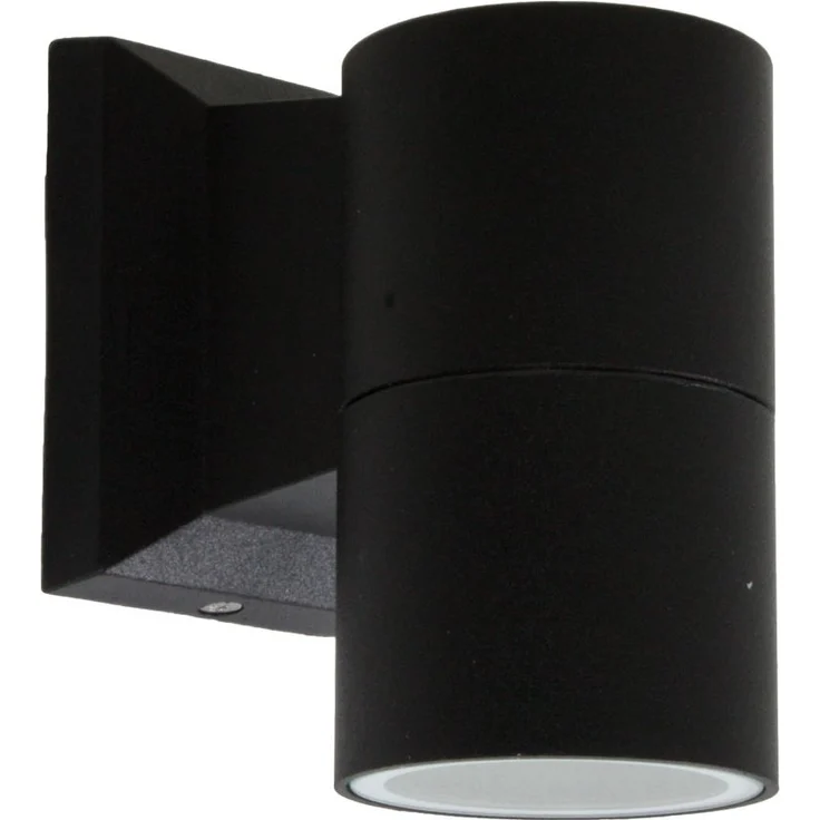 Wandleuchte, ALU schwarz, H 11 cm – Bild 1