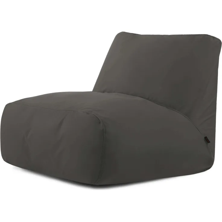 Sitzsack ‘Tube 100‘, Bezugstoff - Colorin, 100% Olefin, dark Grey, 80x120x100 cm.
