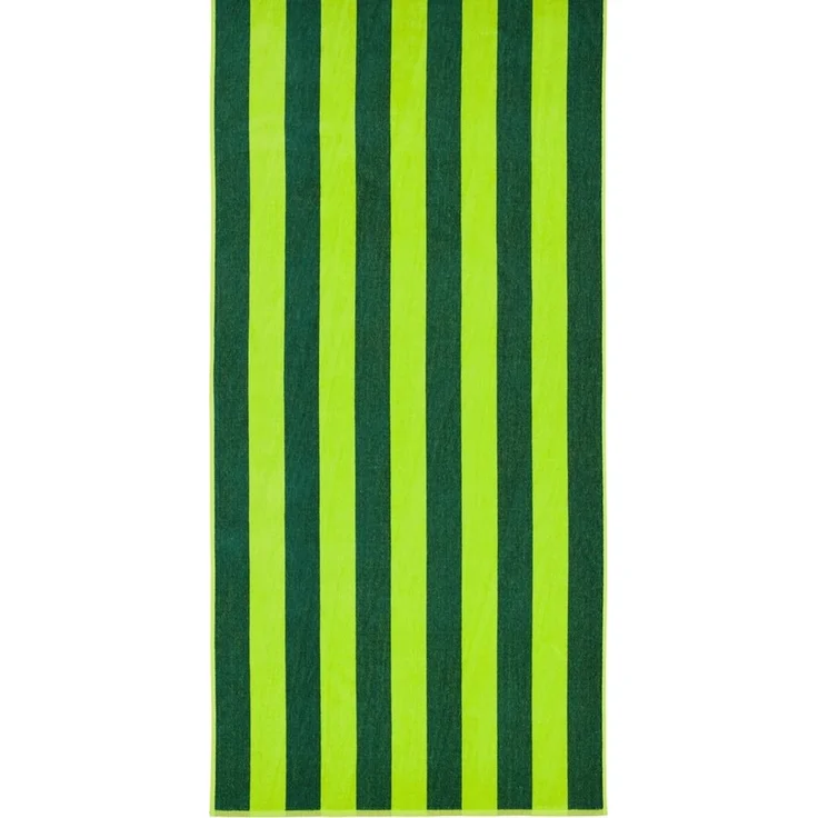 Cawö Home Strandtücher Beach Tropical Streifen 5577 Velours, 100% Baumwolle (1-St) – Bild 2