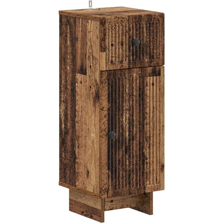 vidaXL 3-teiliges Badezimmer-Schranksystem EDE Holzwerkstoff 3417826 – Bild 4