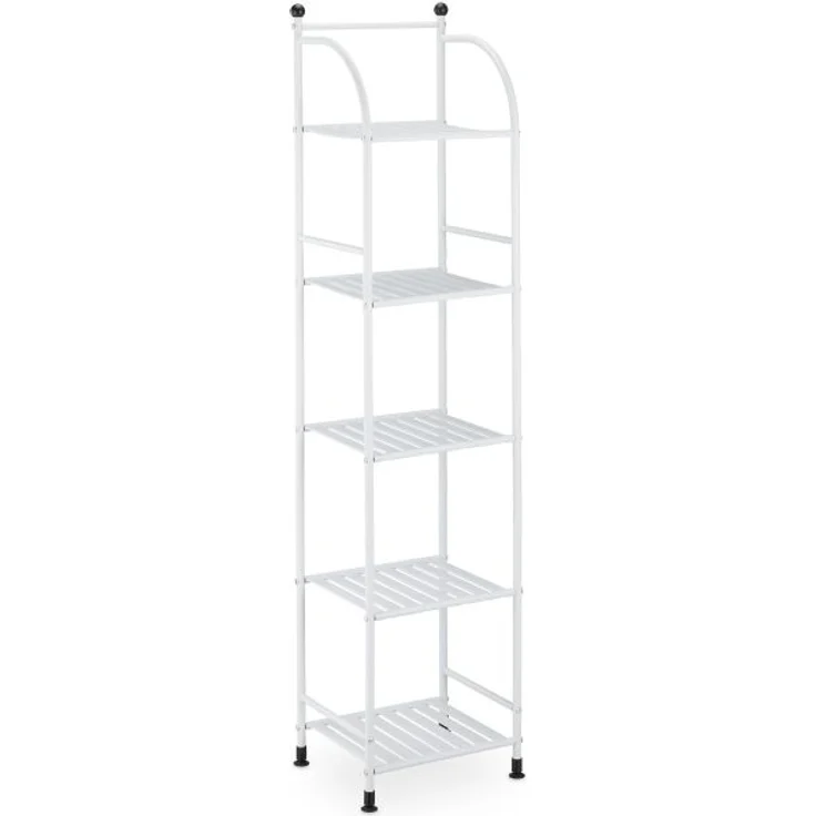 Schmales Standregal mit 5 Ablagen – Bild 9