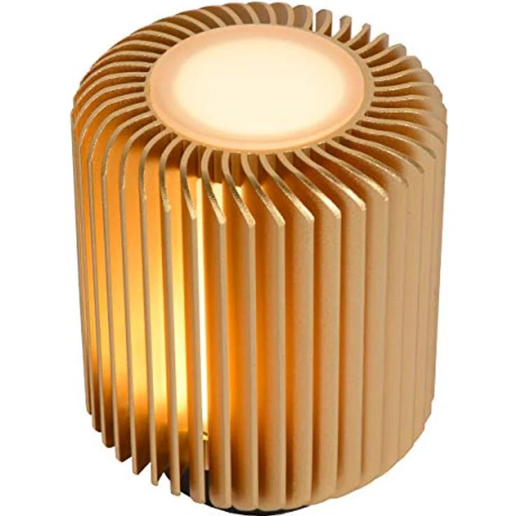 Lucide 26500/05/02, Tischlampe mit integrierter LED-Beleuchtung und Aluminiumhülle, kompakt – Bild 4