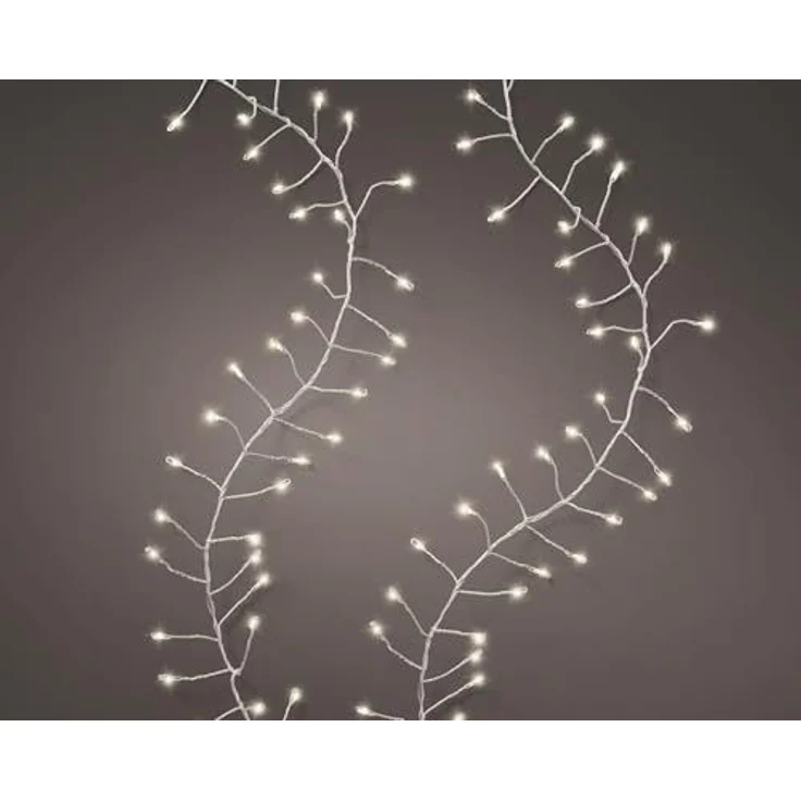 Kaemingk LED-Lichterkette Micro LED Compact Twinkle Effekt L. 1200cm 960L silber/warmes weiss – Bild 1