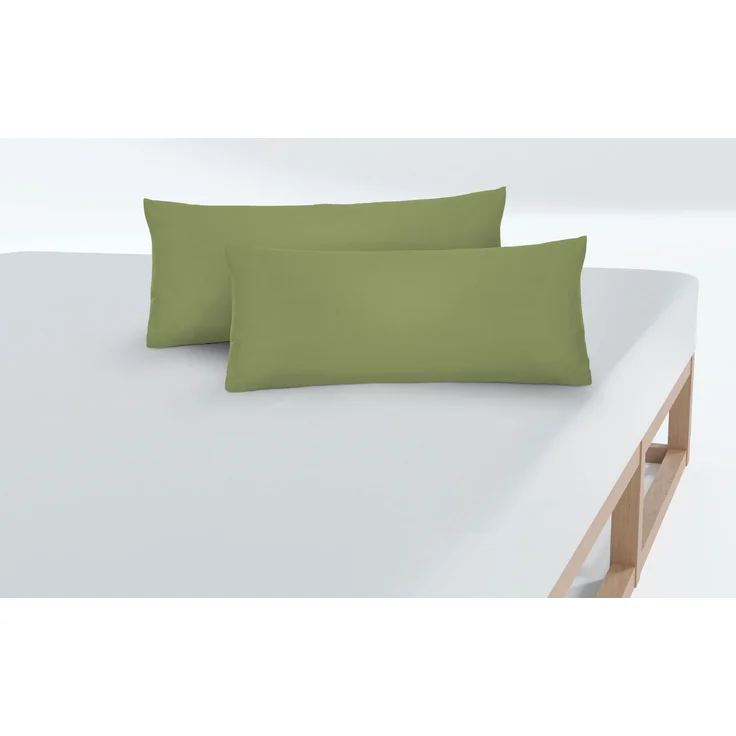 biberna Feinjersey-Kissenbezug, 2-teilig, fichte, 40x60 cm – Bild 3