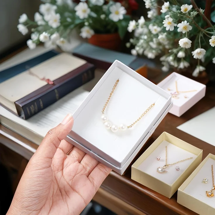 Kurtzy Geschenkbox Schmuck Geschenkbox Set 12 Stück 8,5 x 6,5 x 2,5 cm 6 Farben, Schmuck Geschenkbox 12 Stück 8,5 x 6,5 x 2,5 cm 6 Farben – Bild 4
