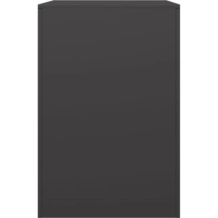 vidaXL Brennholzregal Schwarz 60x40x60 cm Stahl 851003 – Bild 4