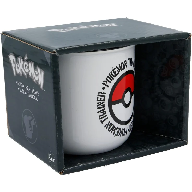 Tasse mit Pokeball Motiv aus Pokemon 400 ml aus Keramik 14oz