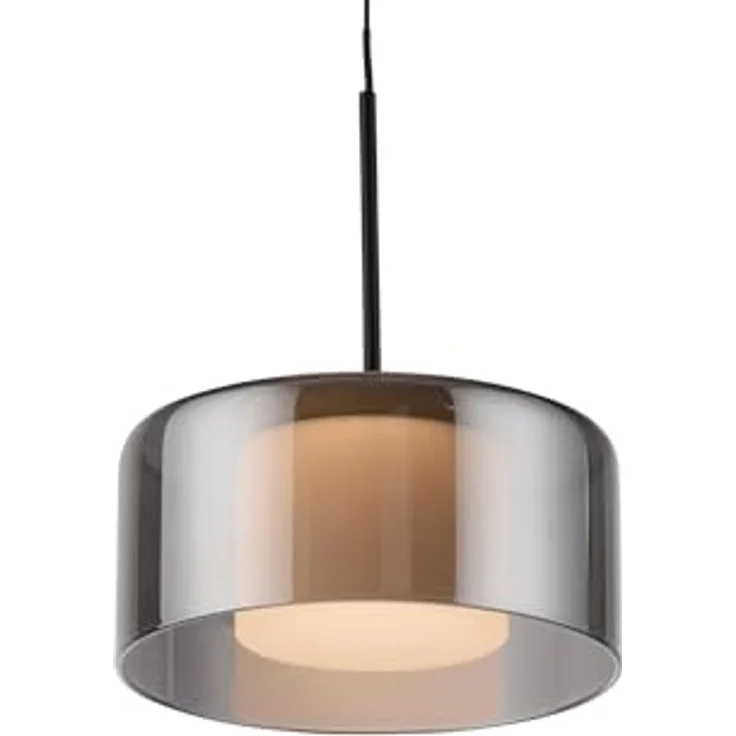 Paul Neuhaus LED-Hängelampe Rika, 71 cm, dreiflammig, dimmbar, höhenverstellbar, Glas, schwarz – Bild 8