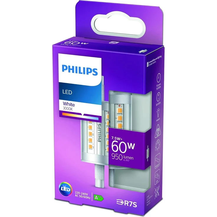 PHILIPS LED R7S Stablampe, 60 W, R7S, 78mm, neutralweiß – Bild 4