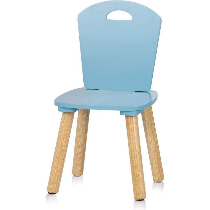 Chipolino Kinder Tischset Holztisch, 2 Holzstühle, Kindersitzgruppe, 3-teilig blau – Bild 4