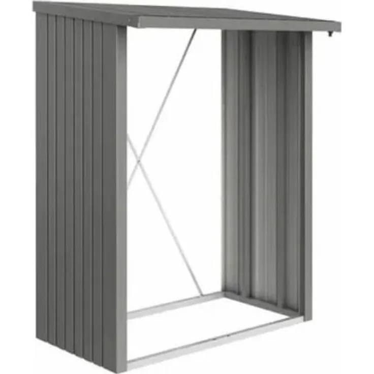 Biohort Holzlager WoodStock Gr. 150 lieferbar in 3 Farben quarzgrau-metallic