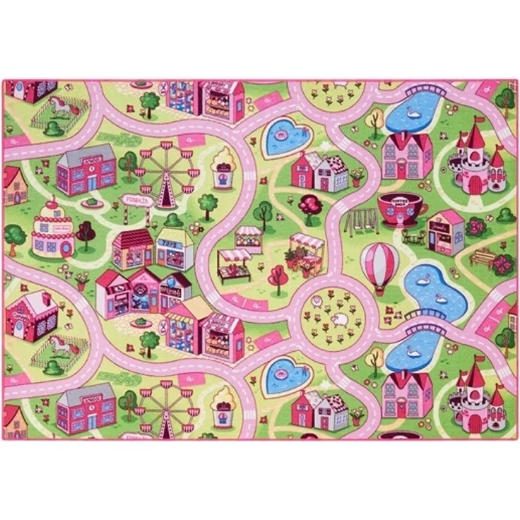 Spielteppich - Pink Tivoli - 140 x 200 cm