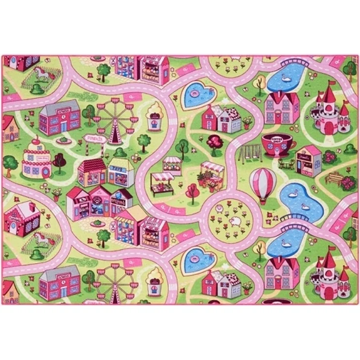 Spielteppich - Pink Tivoli - 140 x 200 cm