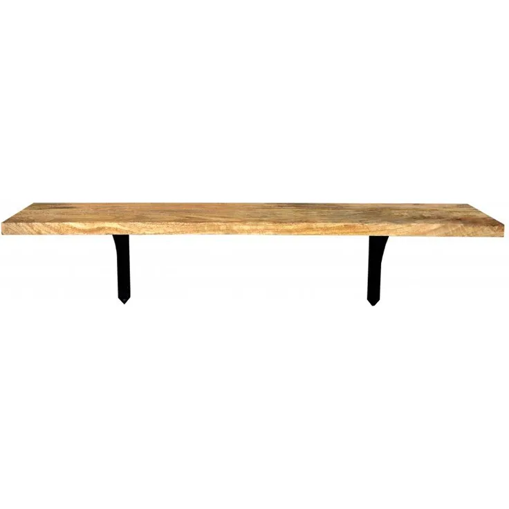 Wandregal Devi 100x22 aus Mangoholz