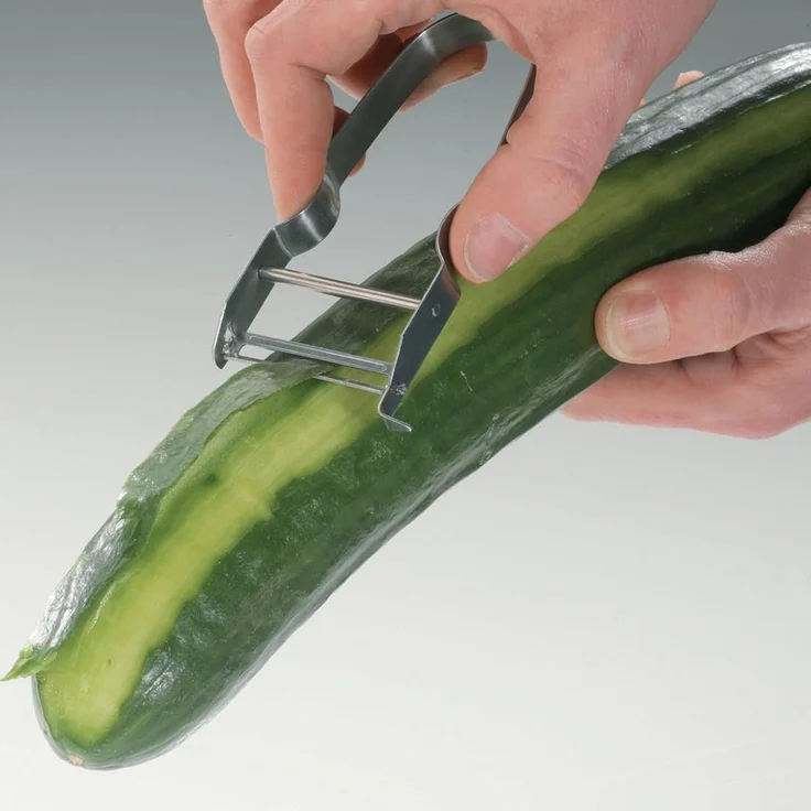 WESTMARK Gemüse-/Spargelschäler Steel Edelstahl – Bild 5