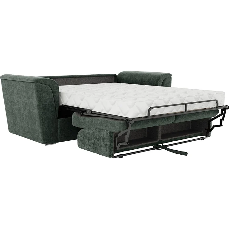 Vente-unique - RIZORA - Schlafsofa - Plastik - Kunststoff (PVC) - Grün - 210 x 223 x 93 cm – Bild 6