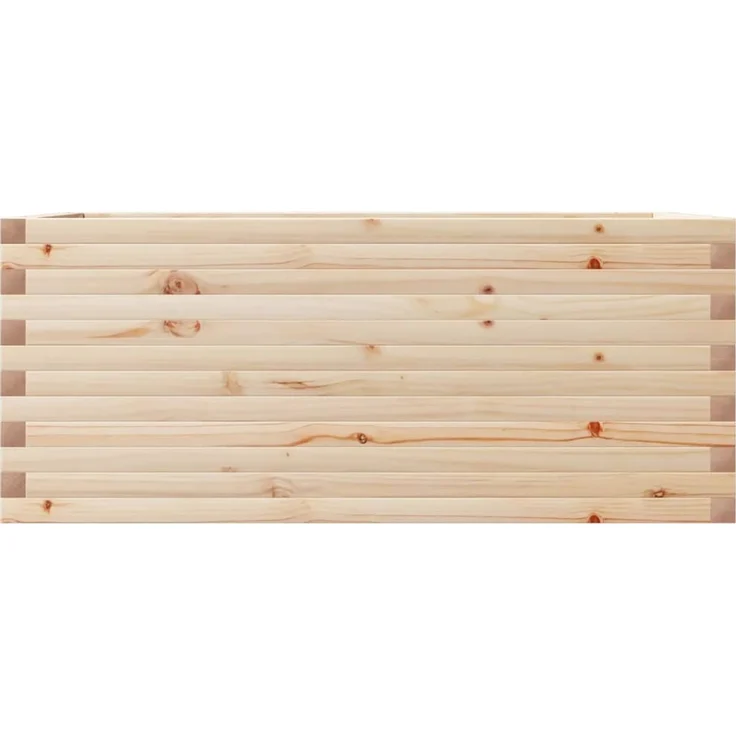 vidaXL Pflanzkübel 110x60x45,5 cm Massivholz Kiefer 847283 – Bild 4