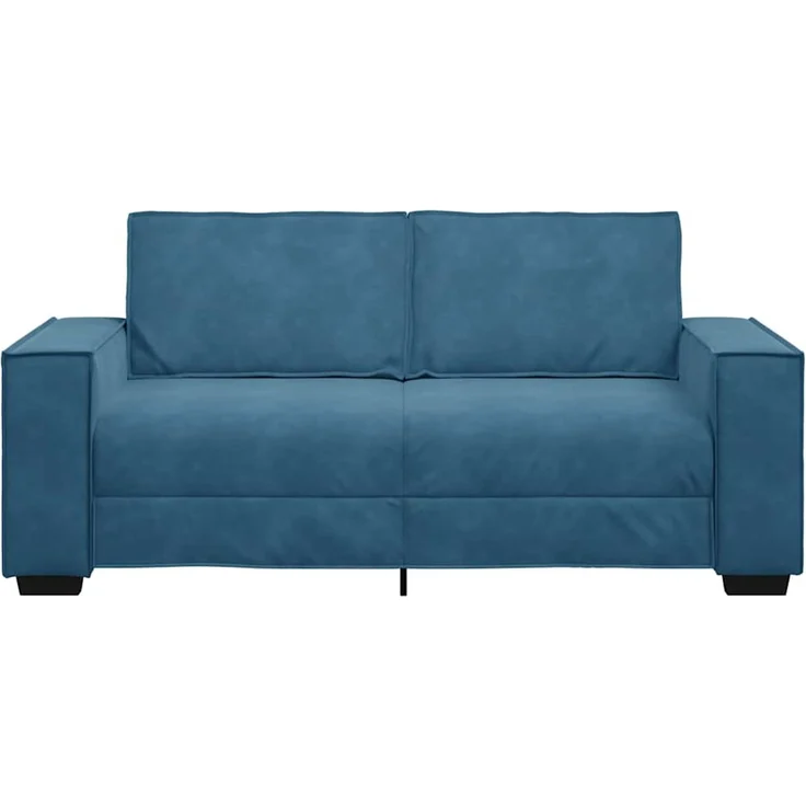 vidaXL 2-Sitzer-Sofa Blau 180x78x84 cm Samt 4105029 – Bild 3