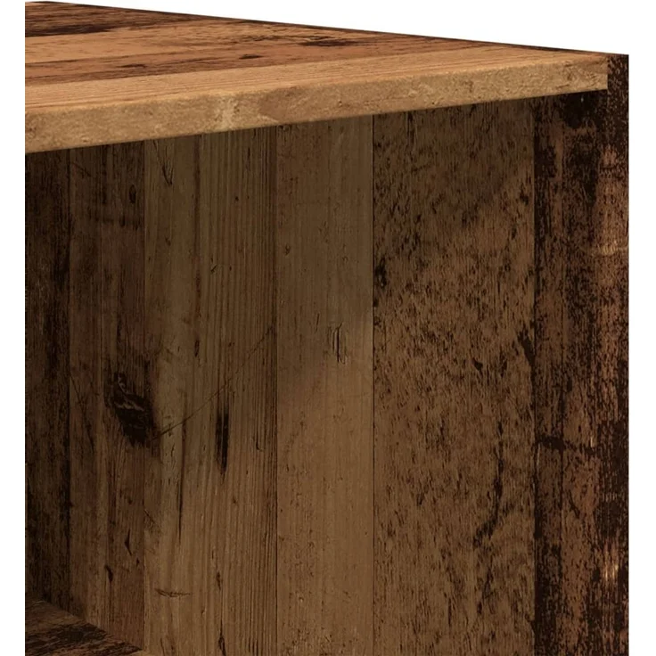 vidaXL Kleiderschrank Altholz-Optik 80x50x200 cm Holzwerkstoff 3307727 – Bild 7
