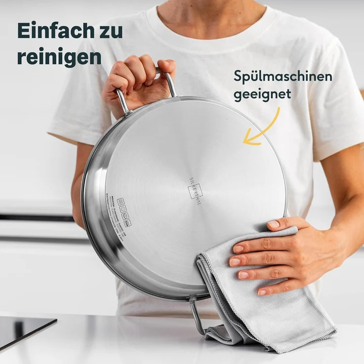SILBERTHAL Servierpfanne 28 cm hoher Rand – Bild 6