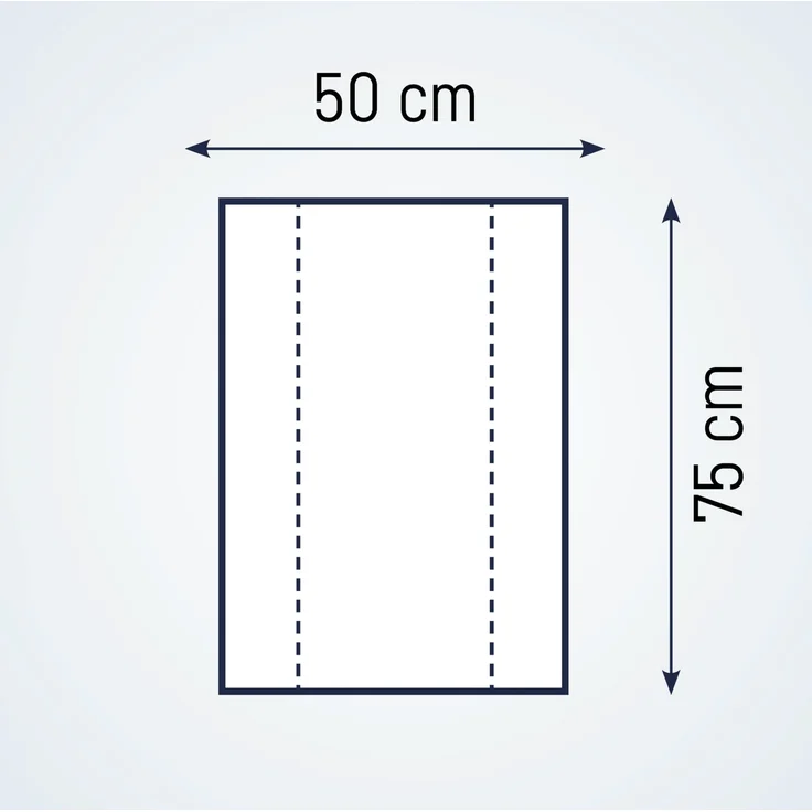 Julius Zöllner Wickelauflage 2-Keil Mulde Folie Sunrise 50/65 – Bild 4
