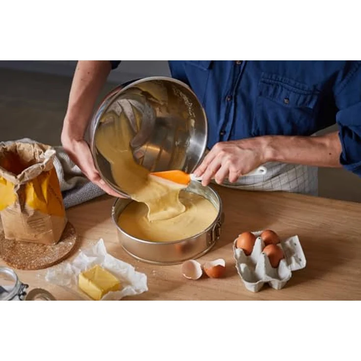 Fiskars Functional Form Teigschaber, Teig Schaber, Küchenschaber, Küchenhelfer, Silikon, 28 cm, 1023615 – Bild 8