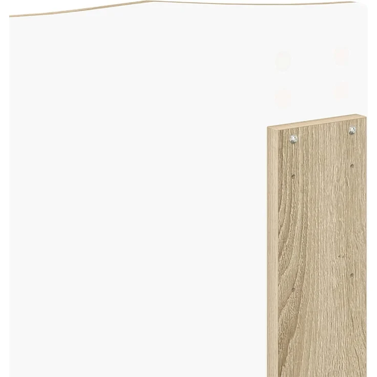 vidaXL Bettrahmen Sonoma 140 x 200 cm Massives Kiefernholz 3413301 – Bild 10