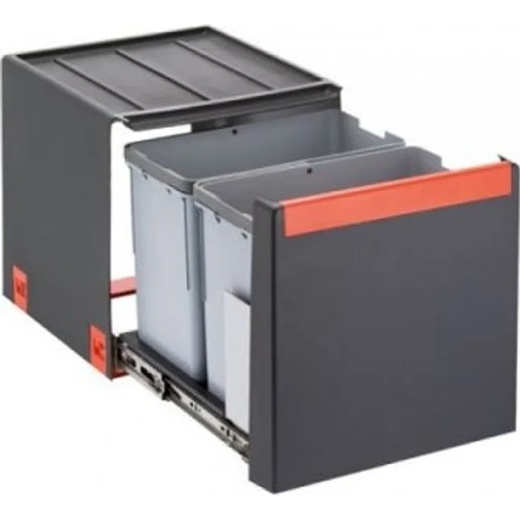 Franke Cube 40 Mülleimer 2x14l Automatik
