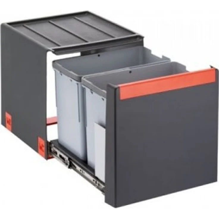 Franke Cube 40 Mülleimer 2x14l Automatik
