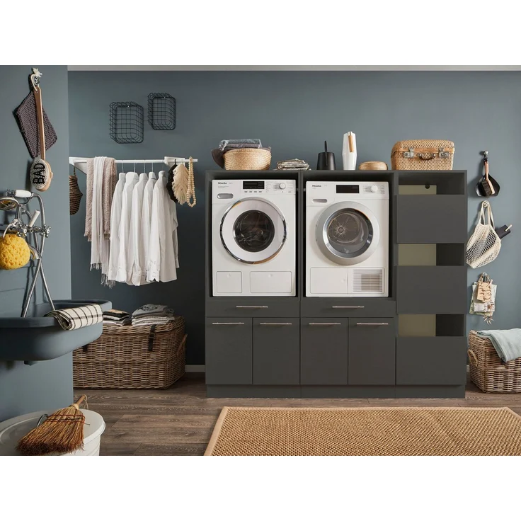 Laundreezy Mehrzweckschrank-Set LAUNDREEZY LDSK10, Breite 185 cm – Bild 1