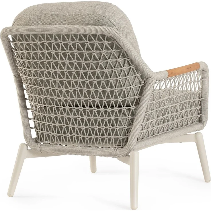 Gartensessel Orelua - Aluminium & Olefin-Geflecht, Pelikan – Bild 5