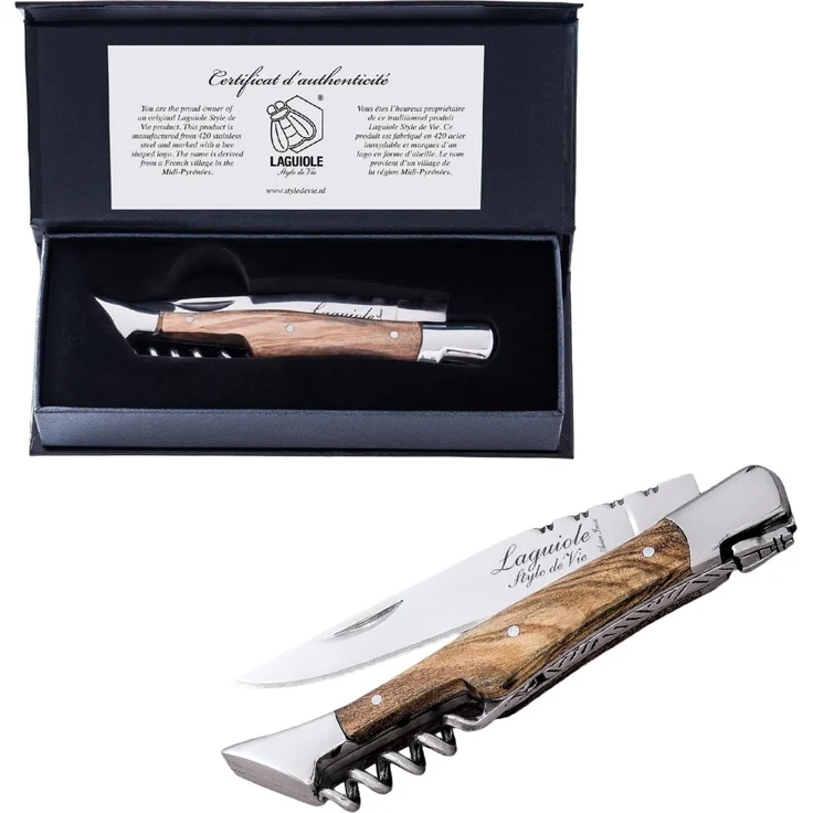 Taschenmesser mit Korkenzieher Laguiole