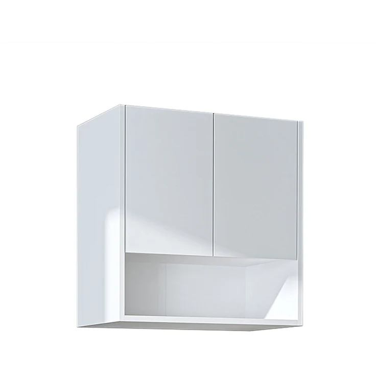 Roomart Waschmaschinenschrank DERIN-I – Waschmaschinen-Überbauschrank – 65×180×65 cm – Waschküchen- & Hauswirtschaftsschrank • Weiß – Bild 6