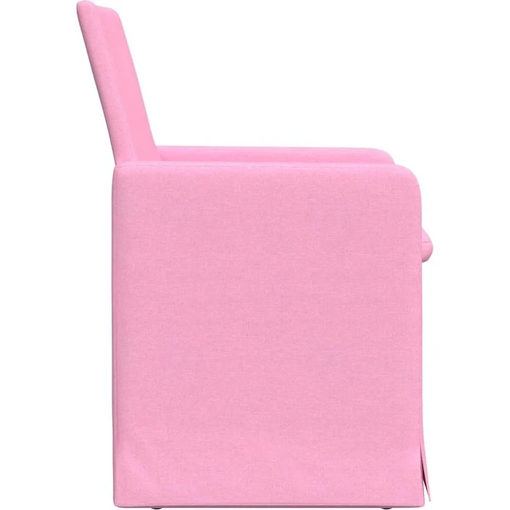 vidaXL Esszimmerstühle 2 pcs Rosa 57 x 67 x 95 cm Stoff 42017912 – Bild 4