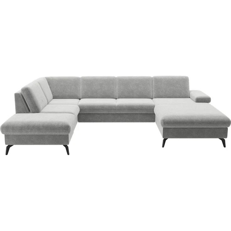 sit&more Wohnlandschaft Morris Jubi U-Form, B: 300 cm, mit Armteilfunktion & 1 Zierkissen, optional Bettfunktion – Bild 1