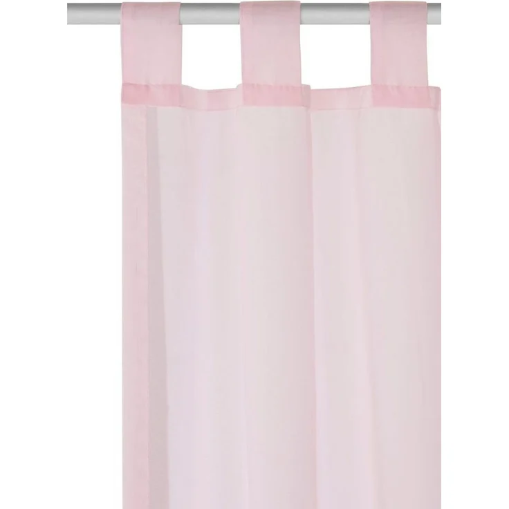 OTTO home Gardine XANA (1 St), Schlaufen, transparent, Voile, Bestseller, einfarbig, 1 bzw. 2 Schals, pflegeleicht, preiswert! – Bild 4