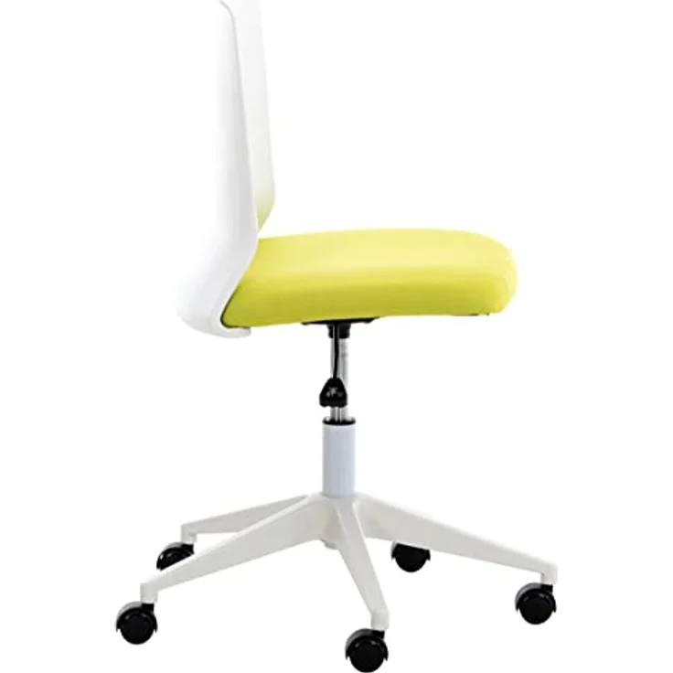 TPFLiving Bürostuhl Apollo, Drehstuhl in Grün mit stufenloser Höhenverstellung, 61x100x61 cm, Stoffbezug – Bild 4