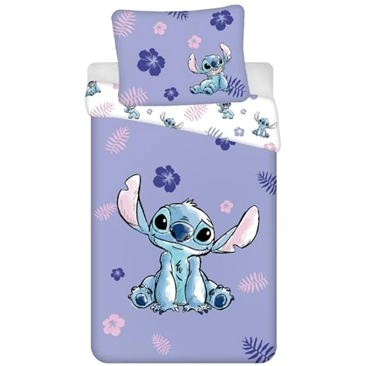 Sarcia. eu Kinderbettwäsche Disney Stitch Bettwäsche-Set Kinder, Baumwolle 140x200 cm – Bild 2