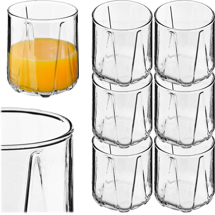 KADAX Glas für Getränke und Getränke 360ml 6 Stk – Bild 2